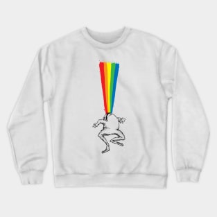Frog Rainbow Crewneck Sweatshirt